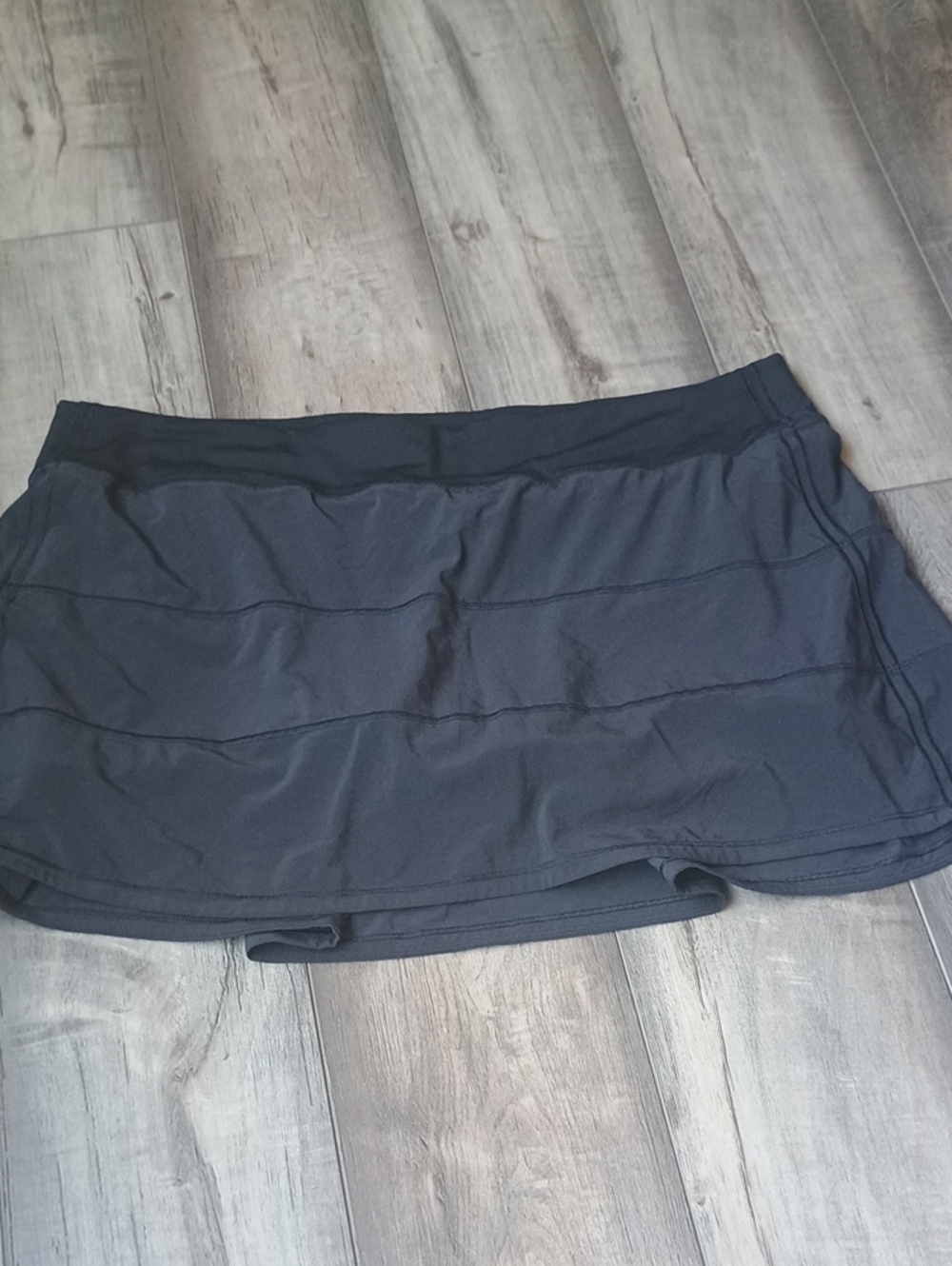 lululemon athletica Black Activewear Skirt With Shorts